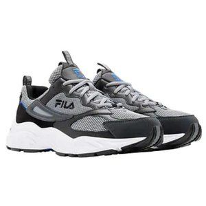FILA Men's Envizion Shoes - Grey/Black/Blue